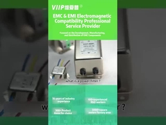 250VAC Single Phase EMI Filters , Safety Tester 10A EMI EMC Filters