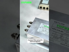 Low Pass Inverter EMI Filter with 50dB Min Insertion Loss and 50Ω Input Impedance