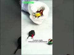 Black Nizn Clap On Transformer Ferrite Core Material VIIP