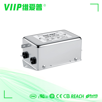 Buy Medical Equipment 1450VDC Common Mode EMI Filter 6A 120V online manufacture