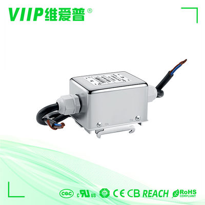 Buy Plug In DC EMI Filter 30A 60VDC Power Line Noise Filter with Metal Case for 150Khz-30Mhz Attenuation online manufacture