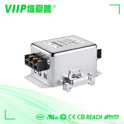 60-90dB Attenuation Low Pass Filter 20A 3 Phase Ac Line Filter