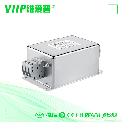 OEM ODM 380V 440V Noise Filter 3 Phase EMC Filter With Screw