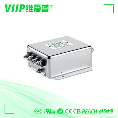 Textile Equipment Inverter EMC Low Pass Noise Filter With Screw