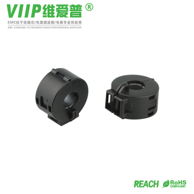 Cylindrical 15mm Snap On Ferrite Choke Noise Filter VGA Cable