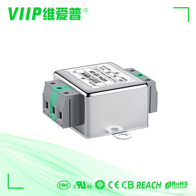Metal Case Automobile EMI Filters Up To 100 DB Insertion Loss for Effective Interference Suppression