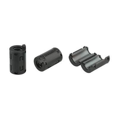 Weiaipu Round Clip On Ferrite Core 100KHz 125 Degrees Operating Temperature Black Color