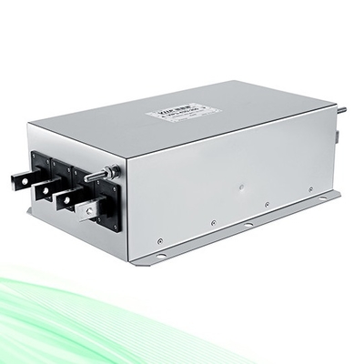 Ultra Low Leakage 3 Phase EMI Noise Filter 440Vac For Packaging Machinery