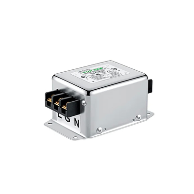 Screw Terminals AC EMI Filter 20-100dB Stopband Attenuation 50/60Hz Operating Frequency