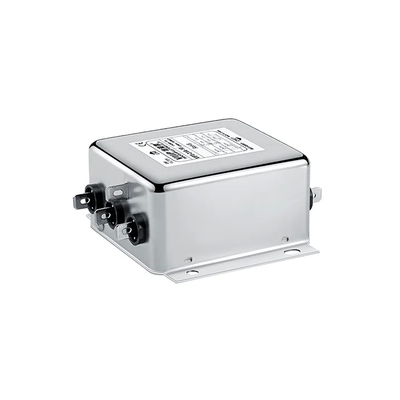 Industrial Grade 3 Phase EMI Filter For Line To Ground 2250VDC Or 2000VAC Protection