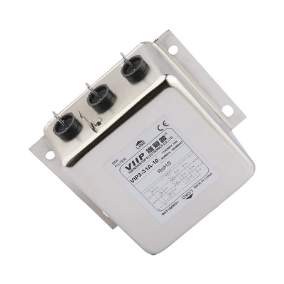 Information Protection 3 Phase EMI Filter With 2700VAC Line To Ground And 60-90dB Insertion Loss For Facility Management