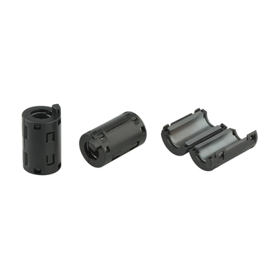 Black Clip On Ferrite Core Effective EMI/RFI Suppression for power cords, USB cables, HDMI cable